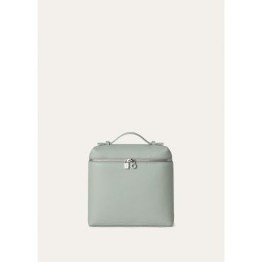 Loro Piana - Extra Pocket L23.5 Backpack Tender Calf, Woman, Eucalyptus/Antique Silver, Size: NR