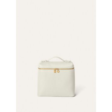 Loro Piana - Extra Pocket L23.5 Backpack Tender Calf, Woman, Whisper White/Sun Gold, Size: NR
