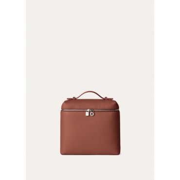 Loro Piana - Extra Pocket L23.5 Backpack Tender Calf, Woman, Kummel/Antique Silver, Size: NR