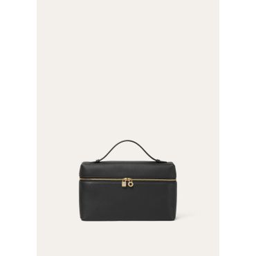 Loro Piana - Extra Pocket L27 Tender Calf, Woman, Black/Sun Gold, Size: NR