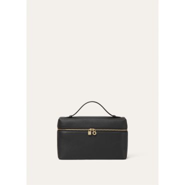 Loro Piana - Extra Pocket L27 Tender Calf, Woman, Black/Sun Gold, Size: NR