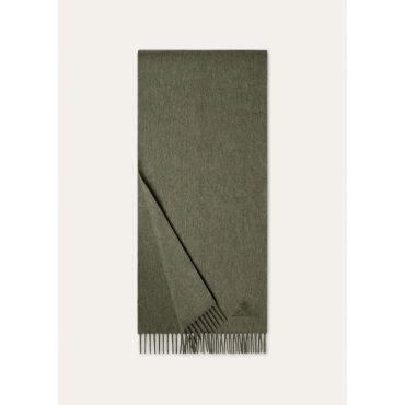 Loro Piana - Sciarpa Piccola Unita Lp Cash, Man, Slate Clover Melange, Size: NR
