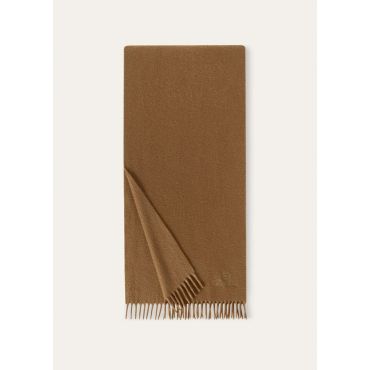 Loro Piana - Sciarpa Piccola Unita Lp Cash, Man, Highlander Camel, Size: NR