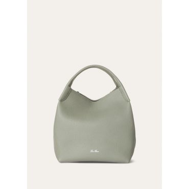 Loro Piana - Bale Large Fine Grained Leather, Woman, Yerba Mate, Size: NR