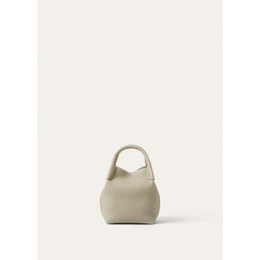 Loro Piana - Bale Micro Fine Grained Leather, Woman, Dried Taragon/Sun Gold, Size: NR
