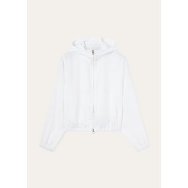 Loro Piana - Giubb. Elvis Solaire, Woman, Optical White, Size: 44