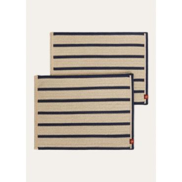 Loro Piana - Saint Barth Stripe (2pcs), Midnight/Kasha, Size: NR