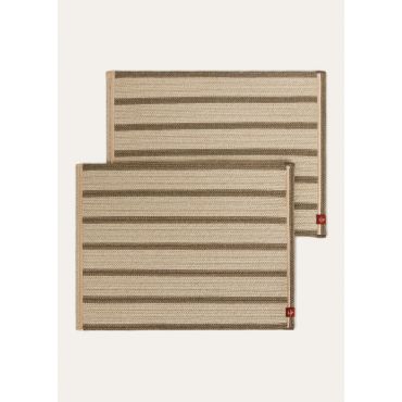 Loro Piana - Saint Barth Stripe (2pcs), Tundra/Kasha, Size: NR