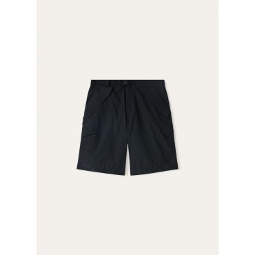 Loro Piana - Berm. Narek Ripstop Techno Cotton Rain, Man, Black, Size: XXXL