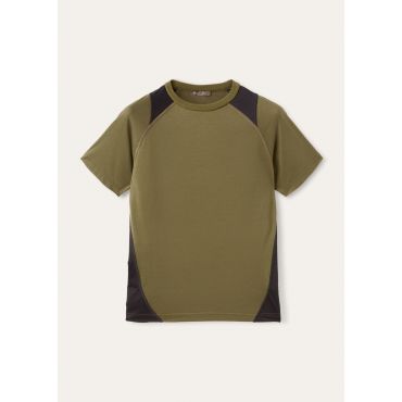 Loro Piana - T-shirt Mm Techno Cotton Supramonte, Man, Rosemary, Size: S