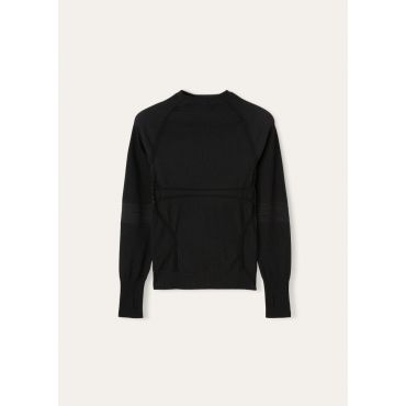 Loro Piana - Girocollo Ml Lagorai, Man, Black Sand, Size: XL