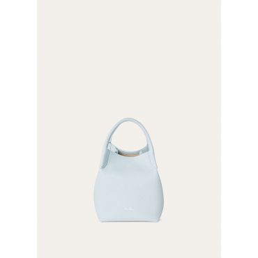 Loro Piana - Bale Small Fine Grained Leather, Woman, Light Blue Belle, Size: NR