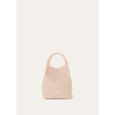 Loro Piana - Bale Small Fine Grained Leather, Woman, Creamed Honey/Sun Gold, Size: NR