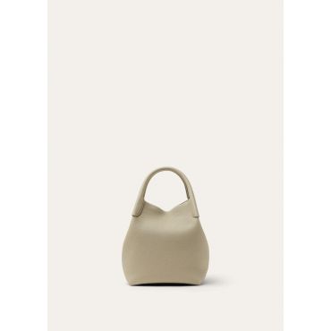 Loro Piana - Bale Small Fine Grained Leather, Woman, Dried Taragon/Sun Gold, Size: NR