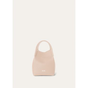 Loro Piana - Bale Small Fine Grained Leather, Woman, Creamed Honey/Sun Gold, Size: NR