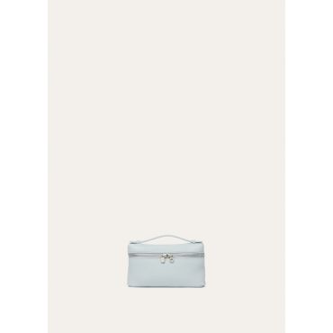 Loro Piana - Extra Pocket Mini Pouch Tender Calf, Woman, MINTY BREEZE/ANTQ SLVR, Size: NR