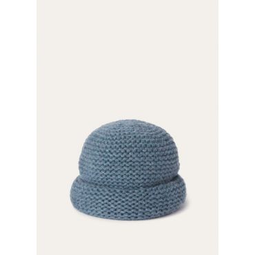 Loro Piana - Ashi Beanie Baby Cash Gg 10, Woman, Mashu Lake Melange, Size: M