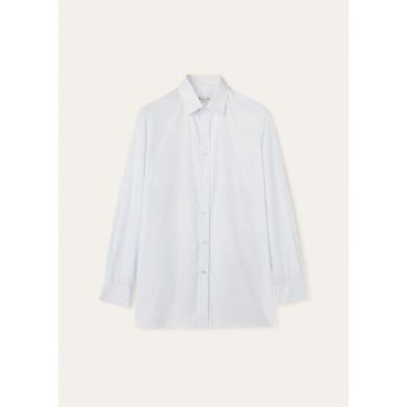 Loro Piana - International Ml Shirt Fine Popeline, Man, Pure Light, Size: 43
