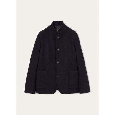 Loro Piana - Spagna Sb Jacket Novalis, Man, Blue Navy, Size: 58