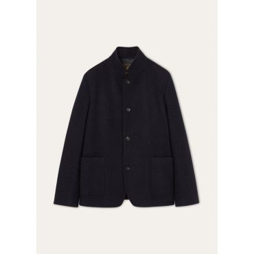Loro Piana - Spagna Sb Jacket Novalis, Man, Navy Blue, Size: 58