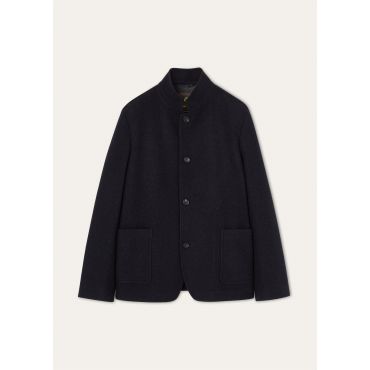 Loro Piana - Spagna Sb Jacket Novalis, Man, Blue Navy, Size: 58