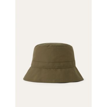 Loro Piana - Pianfei Bucket Hat Ripstop Techno Cotton Rain, Man, Rosemary, Size: L