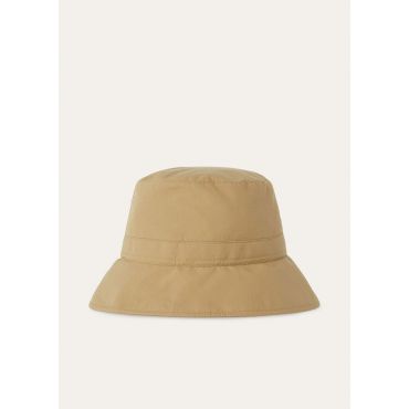 Loro Piana - Pianfei Bucket Hat Ripstop Techno Cotton Rain, Man, Golden Joinery, Size: S