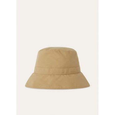 Loro Piana - Pianfei Bucket Hat Ripstop Techno Cotton Rain, Man, Golden Joinery, Size: M