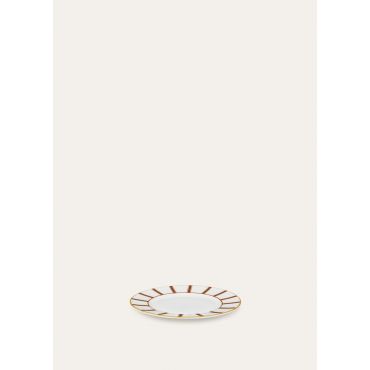 Loro Piana - Piattino Pane&burro The Suitecase Stripe, Kummel Striped, Size: NR