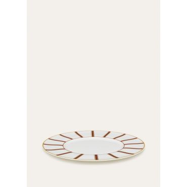 Loro Piana - Sottopiatto The Suitecase Stripe, Kummel Striped, Size: NR