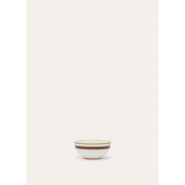 Loro Piana - Ciotola Piccola 10cm The Suitecase Stripe Border, Kummel Striped, Size: NR