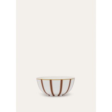 Loro Piana - Insalatiera The Suitecase Stripe, Kummel Striped, Size: NR