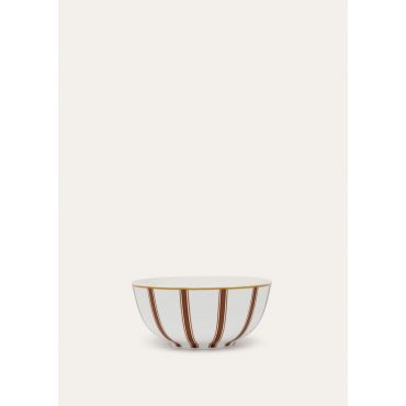 Loro Piana - Insalatiera The Suitecase Stripe, Kummel Striped, Size: NR