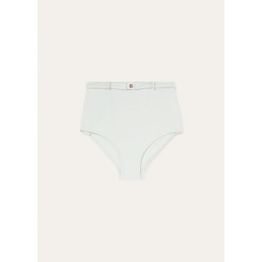 Loro Piana - Bikini Bottom Belt Marine Jersey, Woman, Mint Meadow, Size: 40