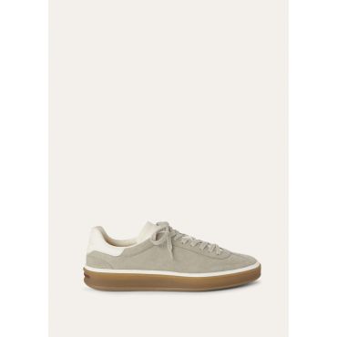 Loro Piana - Tennis Walk Suede, Woman, Pearl Powder, Size: 35,5