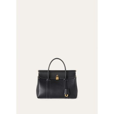 Loro Piana - Loom L25 Rounded Leather, Woman, Black/Sun Gold, Size: NR