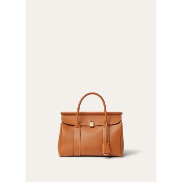 Loro Piana - Loom L25 Rounded Leather, Woman, Warm Tan/Sun Gold, Size: NR