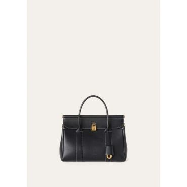 Loro Piana - Loom L25 Rounded Leather, Woman, Black/Sun Gold, Size: NR