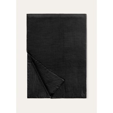 Loro Piana - Stola Signature Cash Silk Wool, Woman, Black, Size: NR