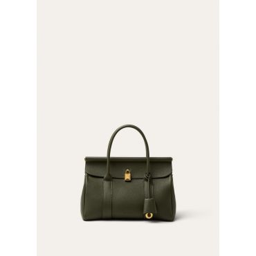 Loro Piana - Loom L25 Fine Grained Leather, Woman, Ribbon Green/Sun Gold, Size: NR