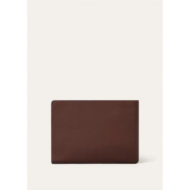 Loro Piana - Extra A4 Pouch Tender Calf, Man, Fireplace/Onyx, Size: NR