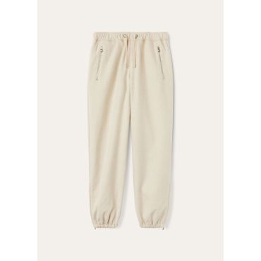 Loro Piana - Mack Trousers Cash 3l Storm, Woman, Natural Melange, Size: 36