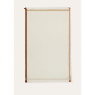 Loro Piana - Plaid Four In Hand Baby Cash, Nougat, Size: NR