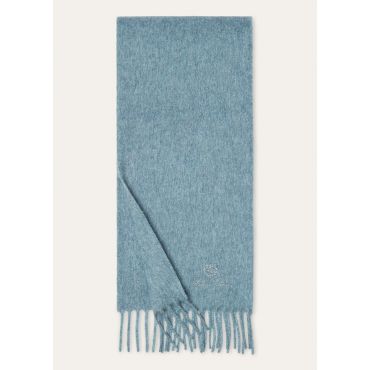Loro Piana - Baby Unita Scarf Cash 1/16, Mashu Lake Mel, Size: NR