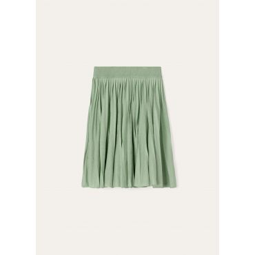 Loro Piana - Jolie Skirt Silk Gg 16, Jade Green, Size: 10