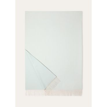 Loro Piana - Two Tone Stole, Pearl Cloud/Pale Leaf, Size: NR
