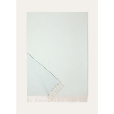 Loro Piana - Two Tone Stole, Pearl Cloud/Pale Leaf, Size: NR