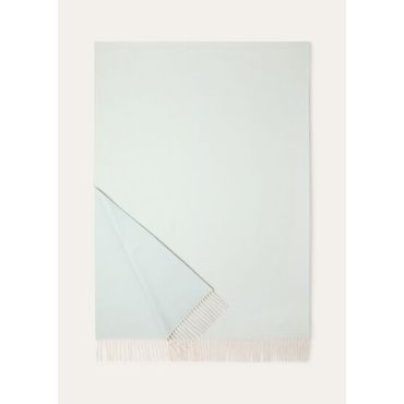 Loro Piana - Two Tone Stole, Pearl Cloud/Pale Leaf, Size: NR