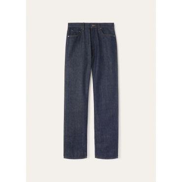 Loro Piana - Kamen Trousers Cashdenim, Man, Shadow Blue, Size: 32