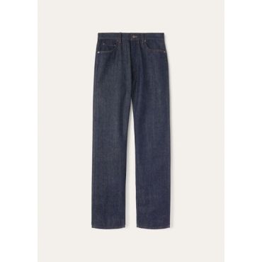 Loro Piana - Kamen Trousers Cashdenim, Man, Shadow Blue, Size: 32